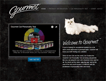 Tablet Screenshot of gourmetcat.co.nz